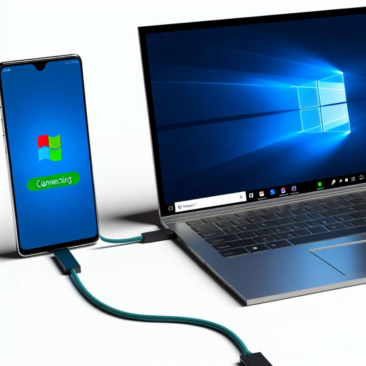 Smartphone mit Windows 11 Laptop verbinden