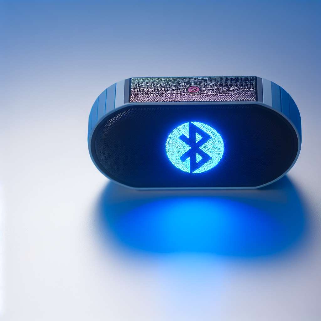tragbare Lautsprecher Box Bluetooth Zeichen